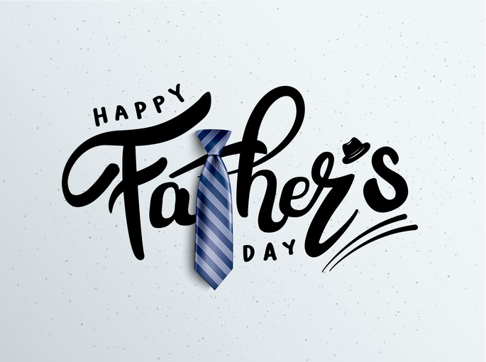 "Happy Father's Day" image with a neck tie